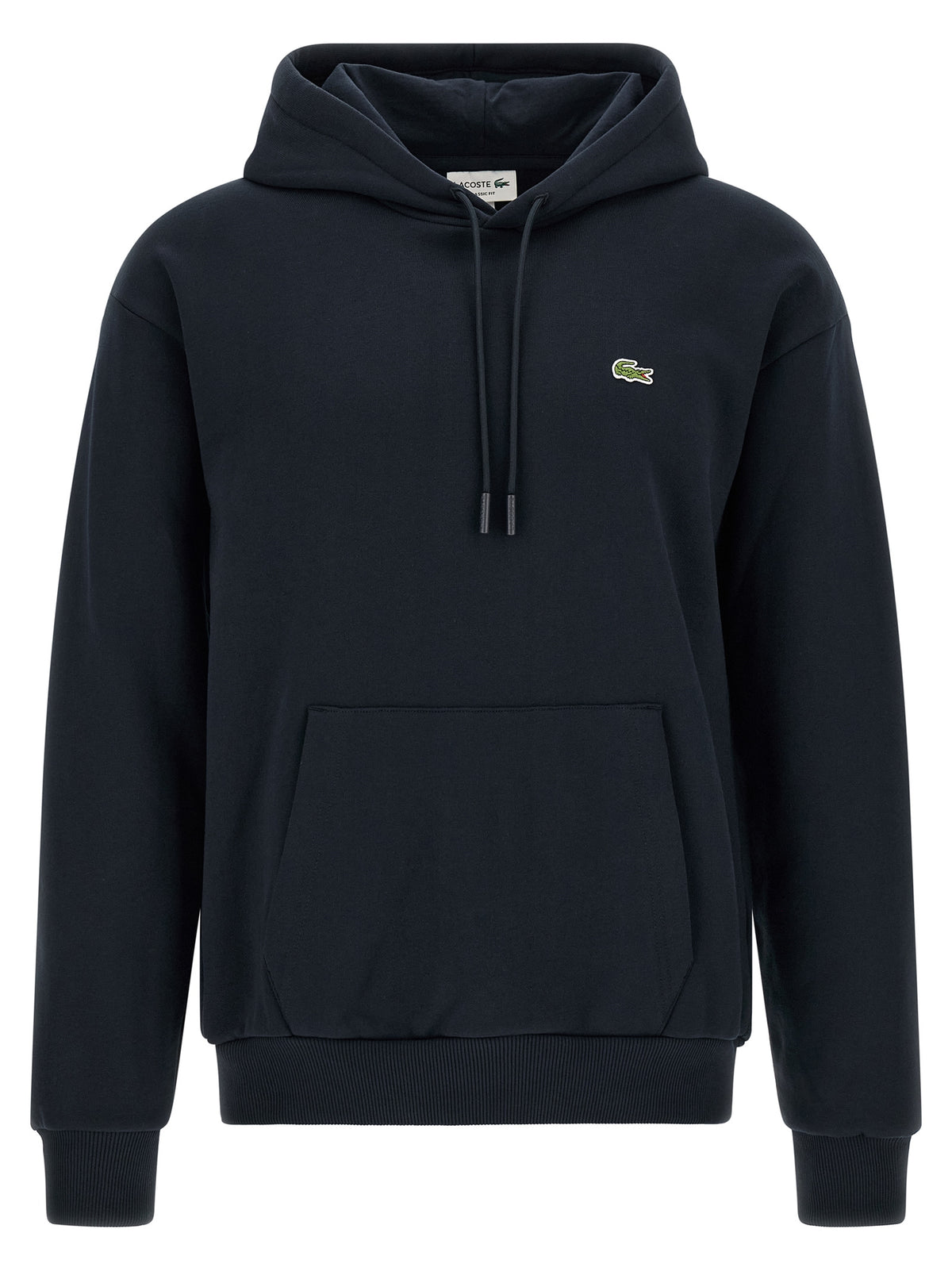 Sweat-shirt Lacoste en coton bleu