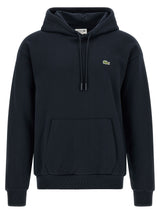 Sweat-shirt Lacoste en coton bleu