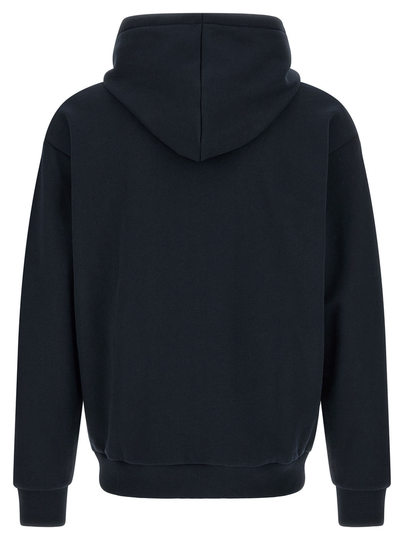 Sweat-shirt Lacoste en coton bleu