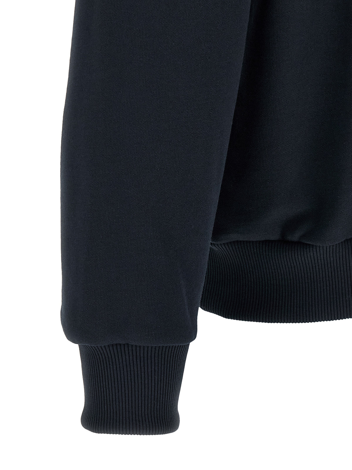Sweat-shirt Lacoste en coton bleu