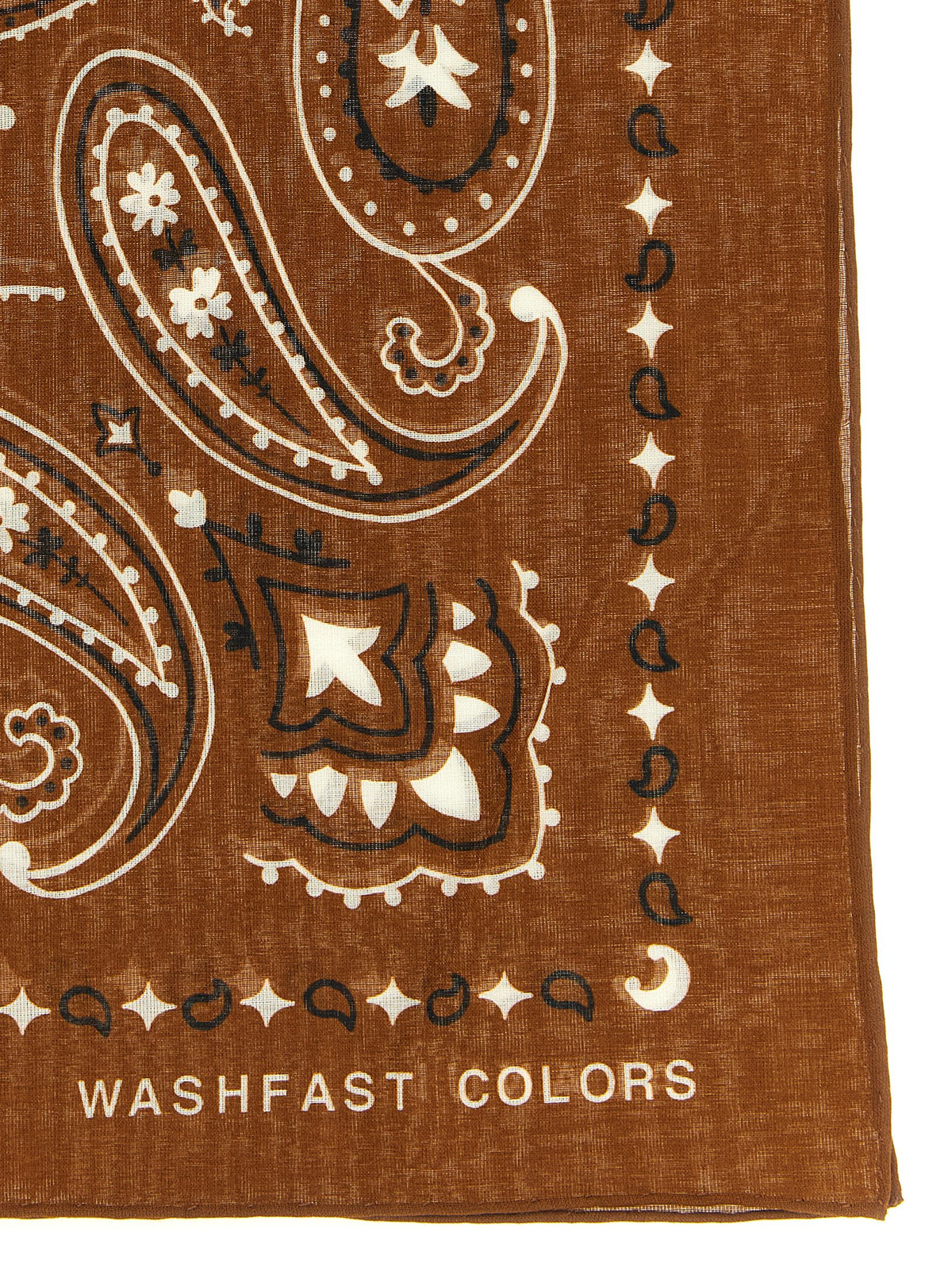 Foulard Alanui en coton marron