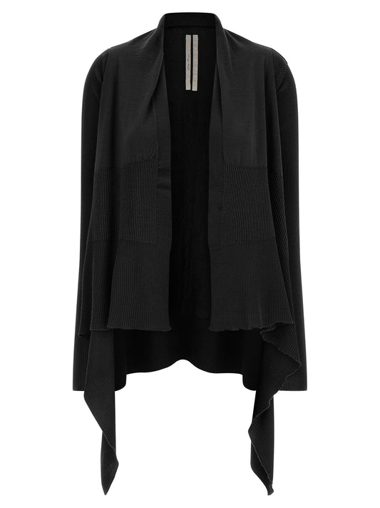 Cardigan Rick Owens en coton noir