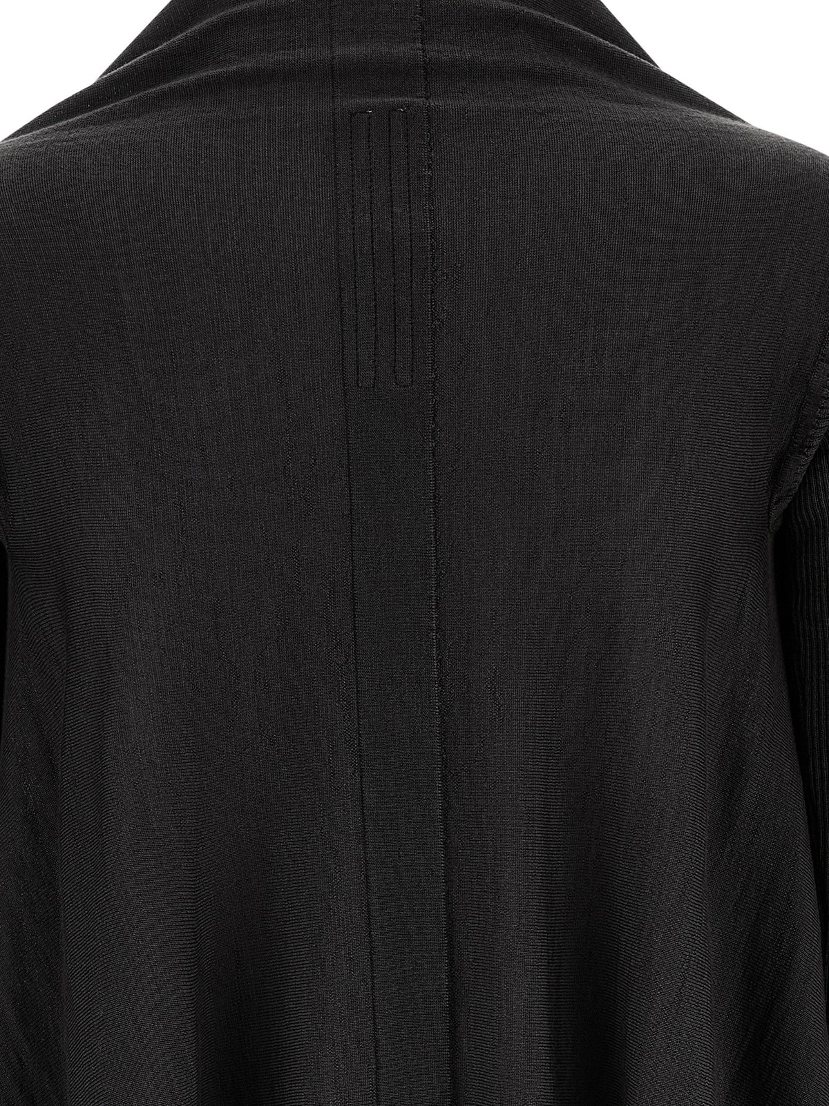 Cardigan Rick Owens en coton noir