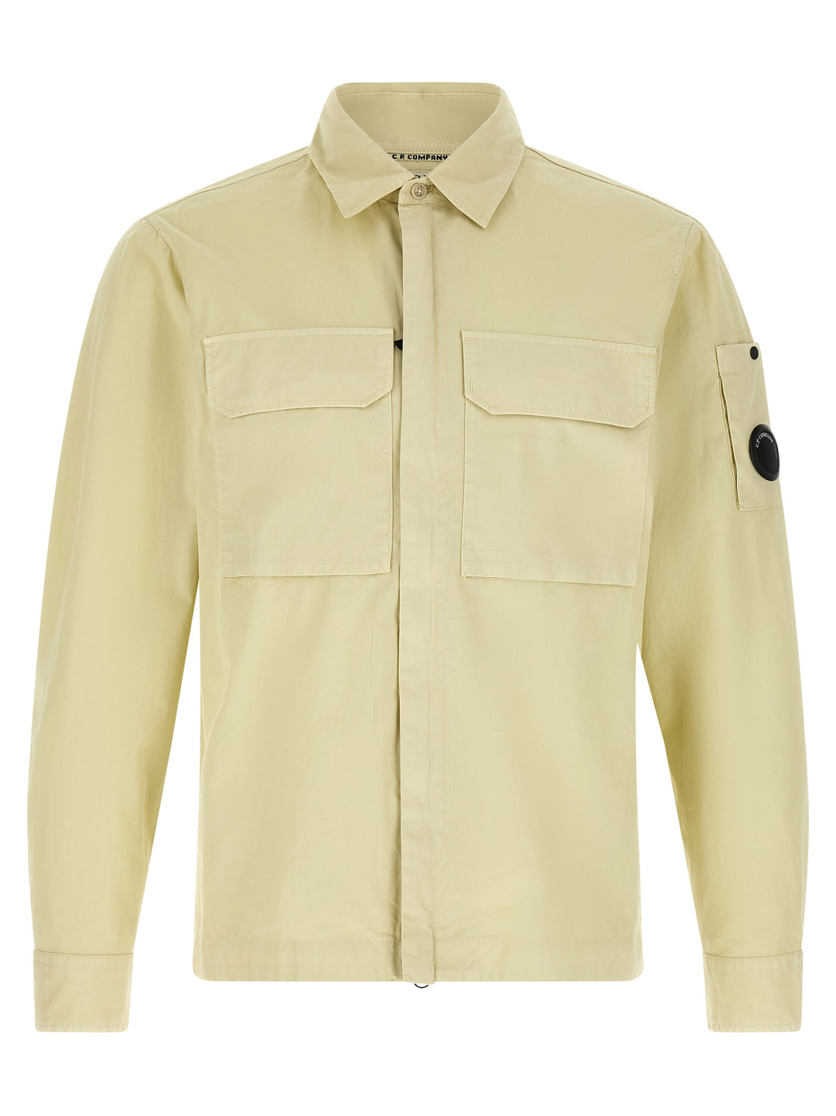Chemisier en coton beige C.P. Company