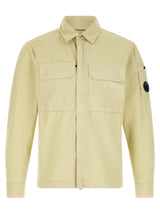 Chemisier en coton beige C.P. Company