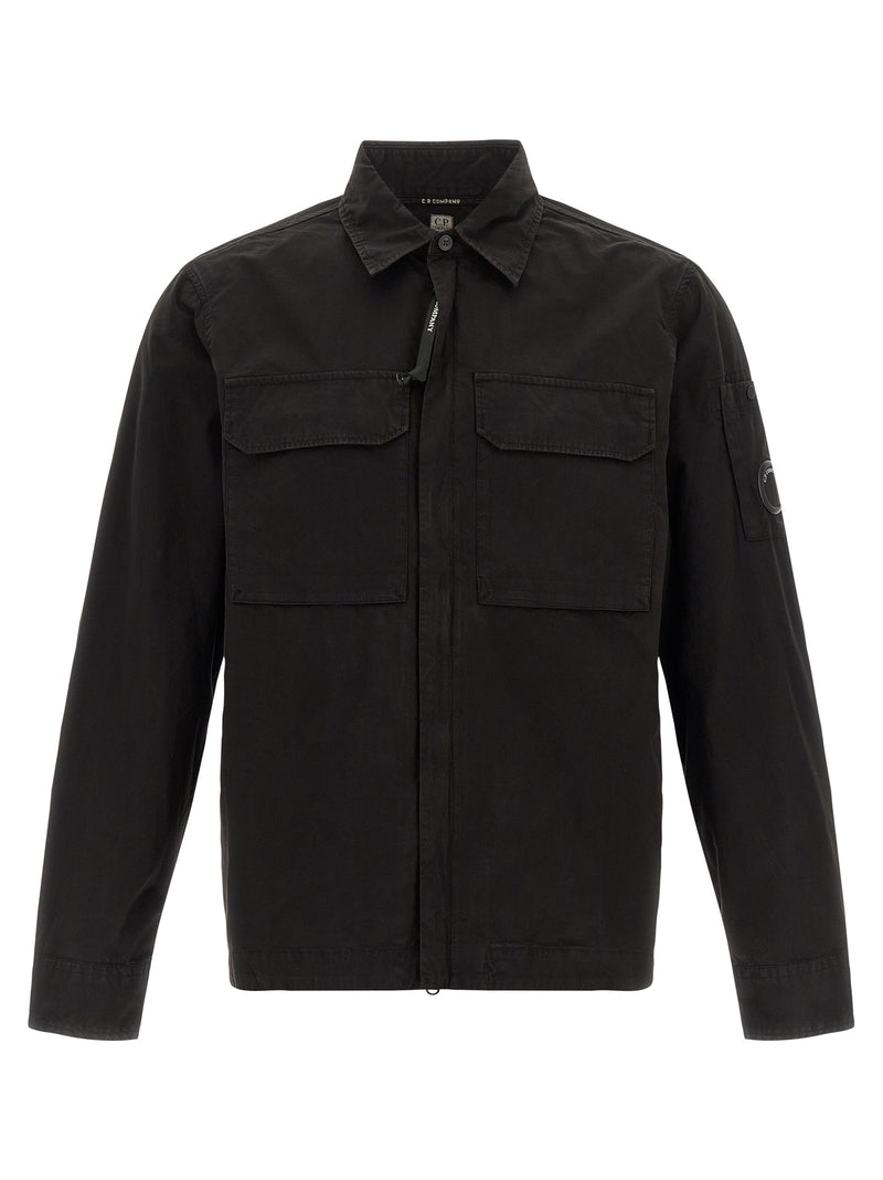 Blouse C.P. Company noire en coton