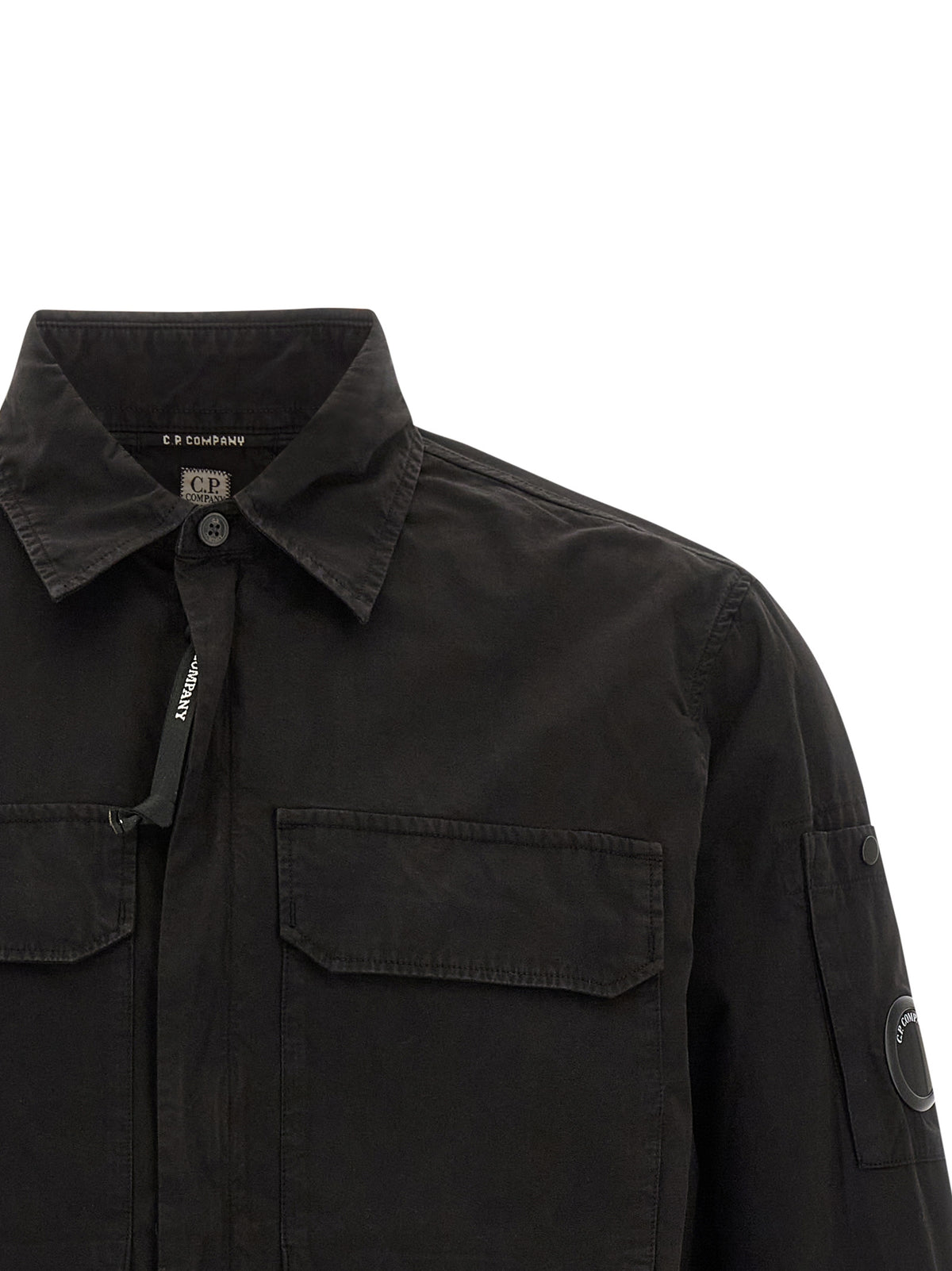 Blouse C.P. Company noire en coton