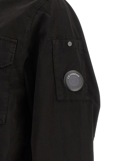 C.P. Company Black Cotton Blouse