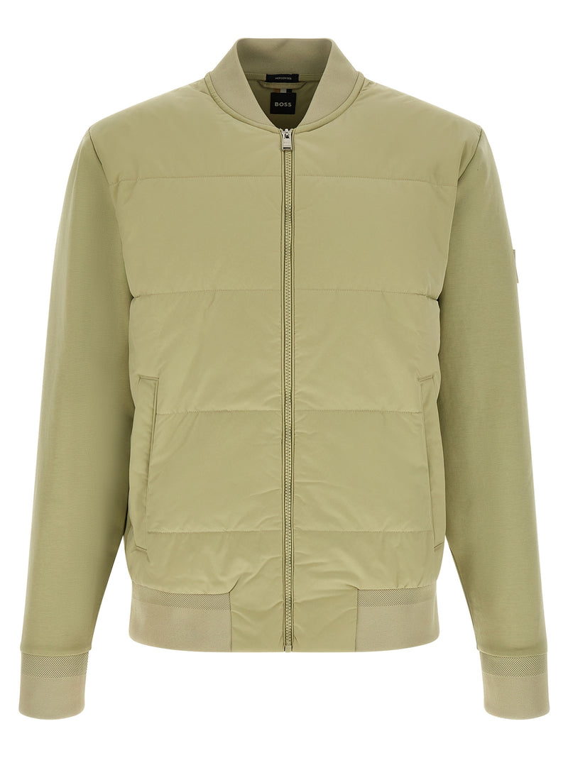 Sweat-shirt bicolore en coton Hugo Boss