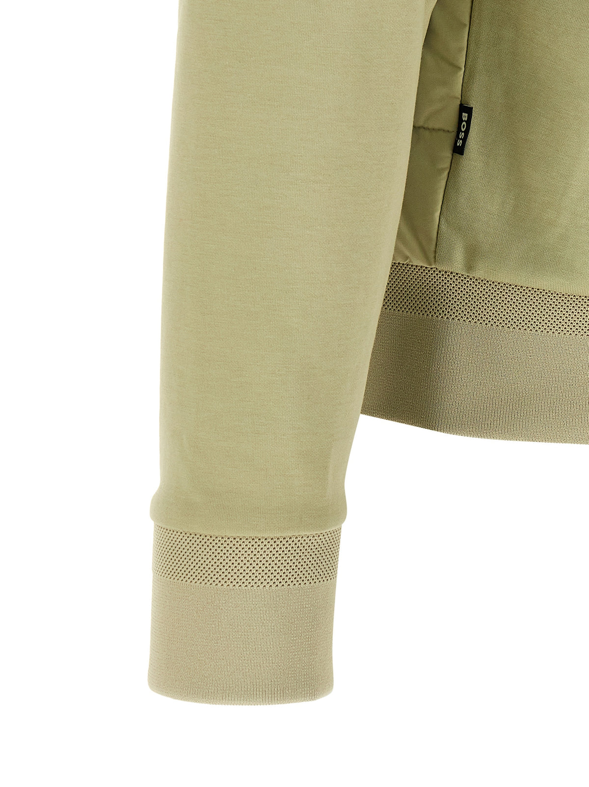Sweat-shirt bicolore en coton Hugo Boss