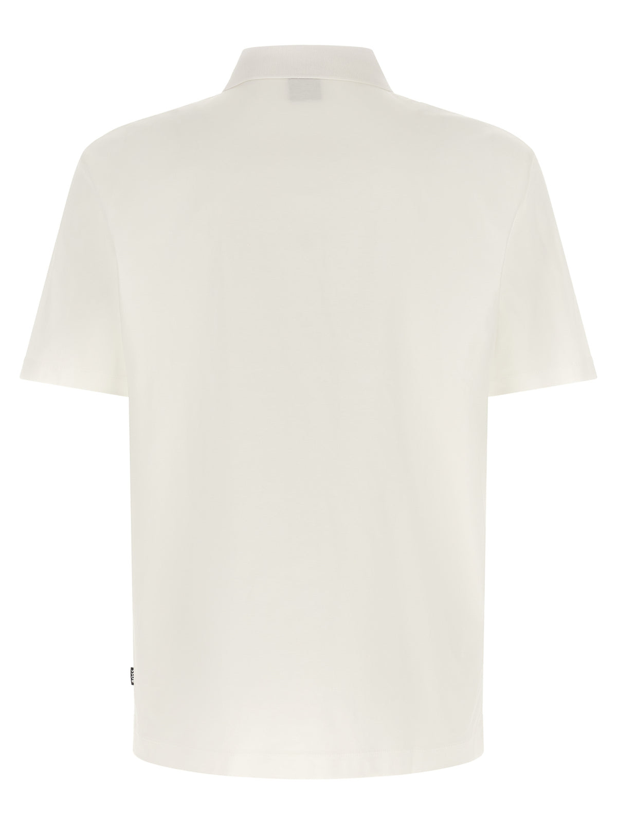 Polo en coton blanc Hugo Boss