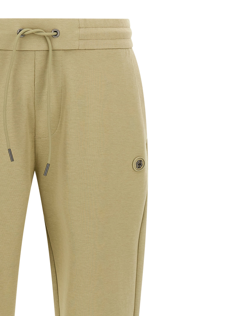 Pantalon de jogging en coton beige Hugo Boss (pantalon de sport)