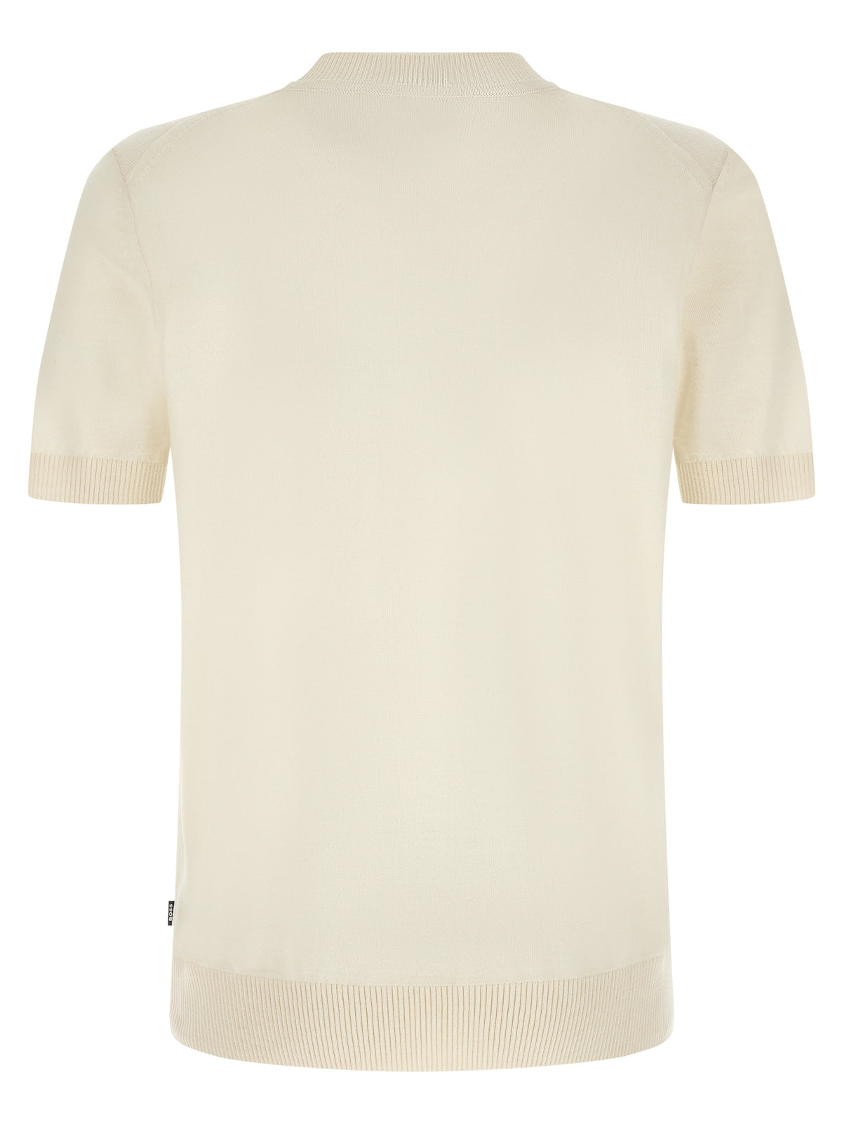 T-shirt Hugo Boss blanc en laine vierge