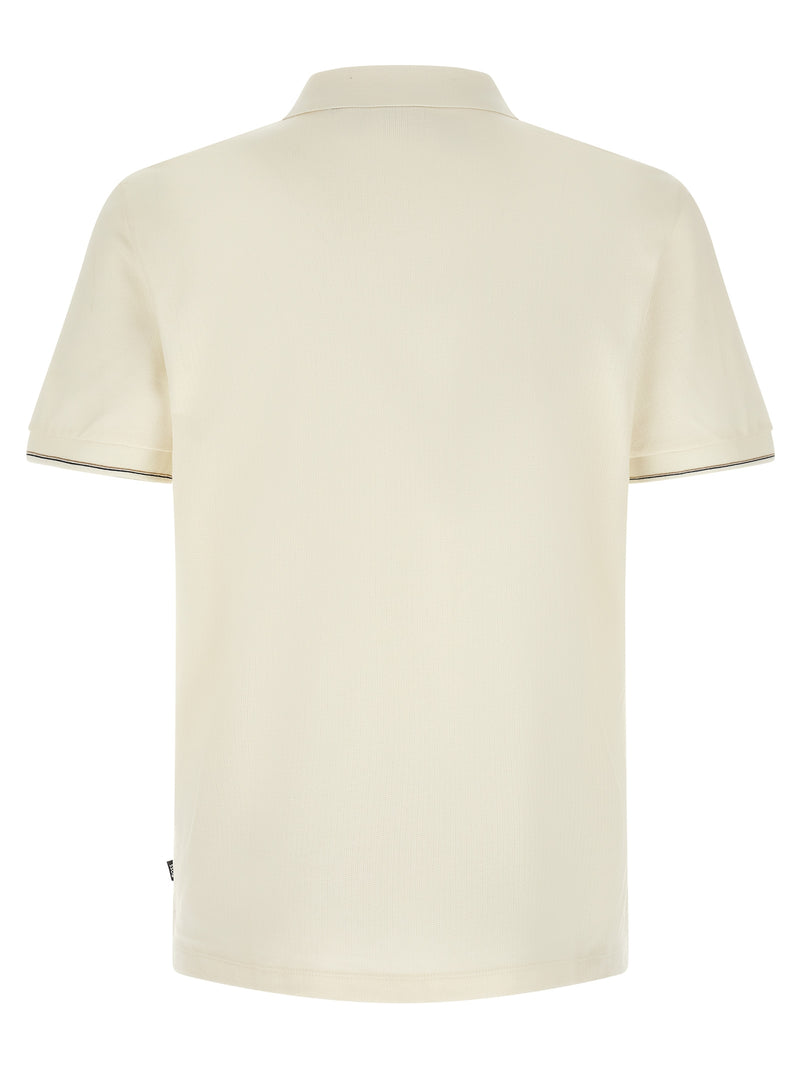 Polo Hugo Boss en coton beige