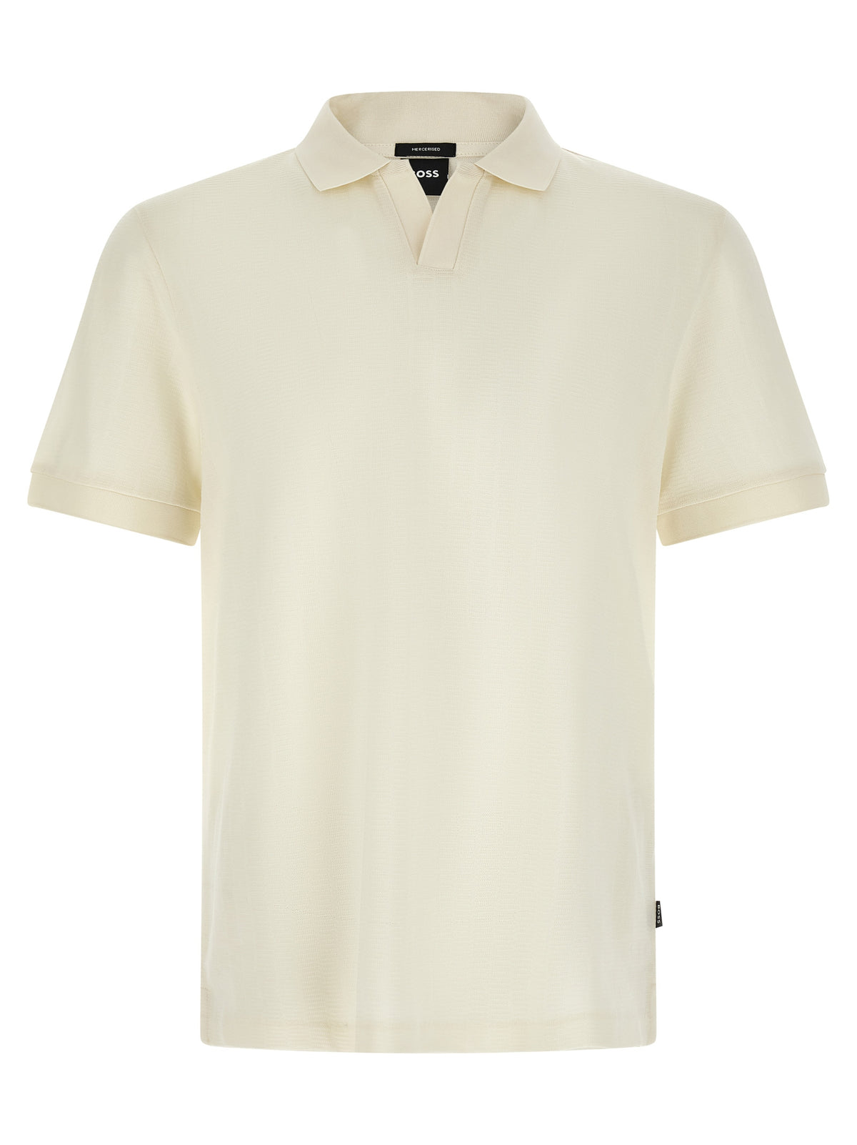 Polo en coton blanc Hugo Boss
