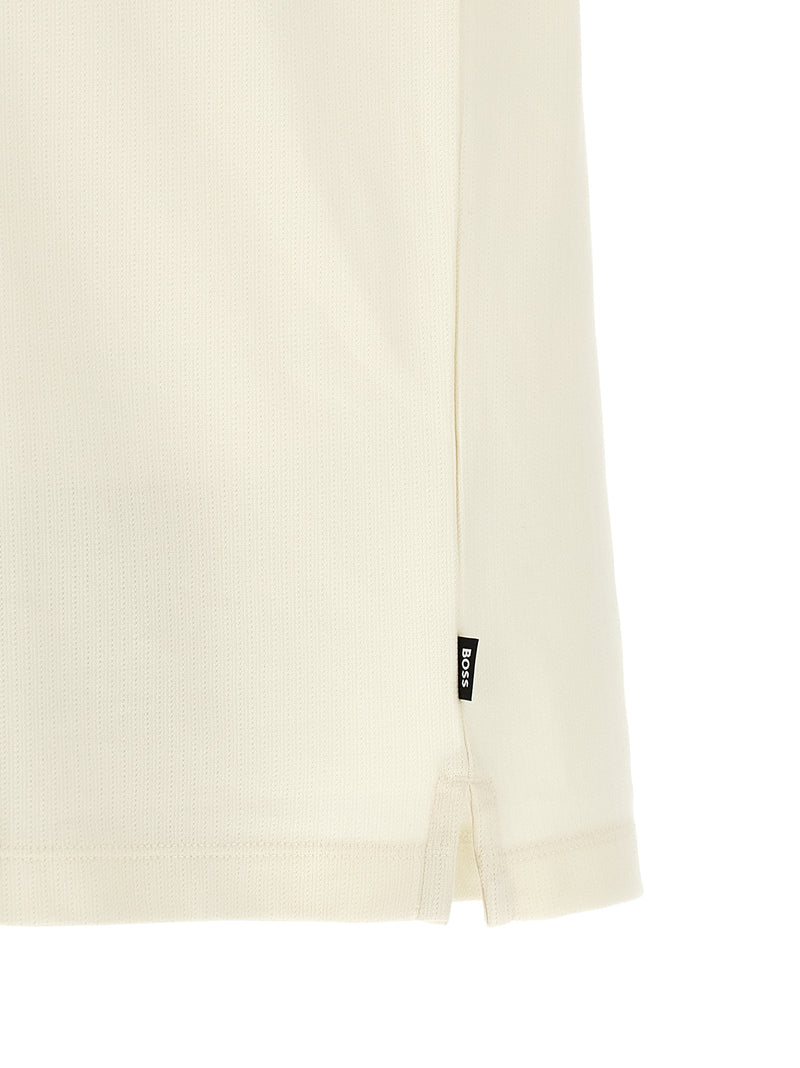 Polo Hugo Boss en coton beige