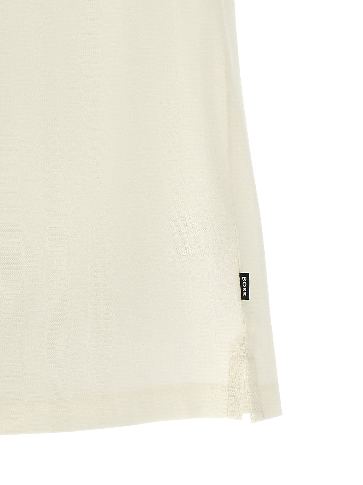 Polo en coton blanc Hugo Boss