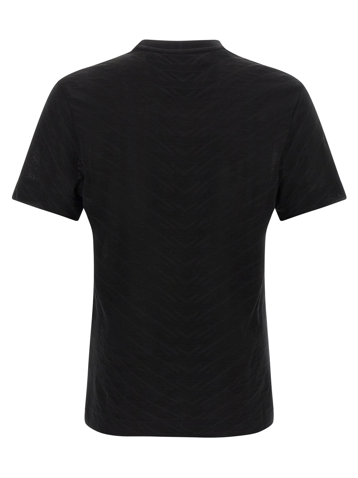 T-shirt en coton noir Hugo Boss