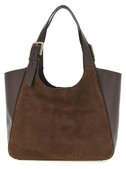 Furla Brown Calfskin Tote Bag