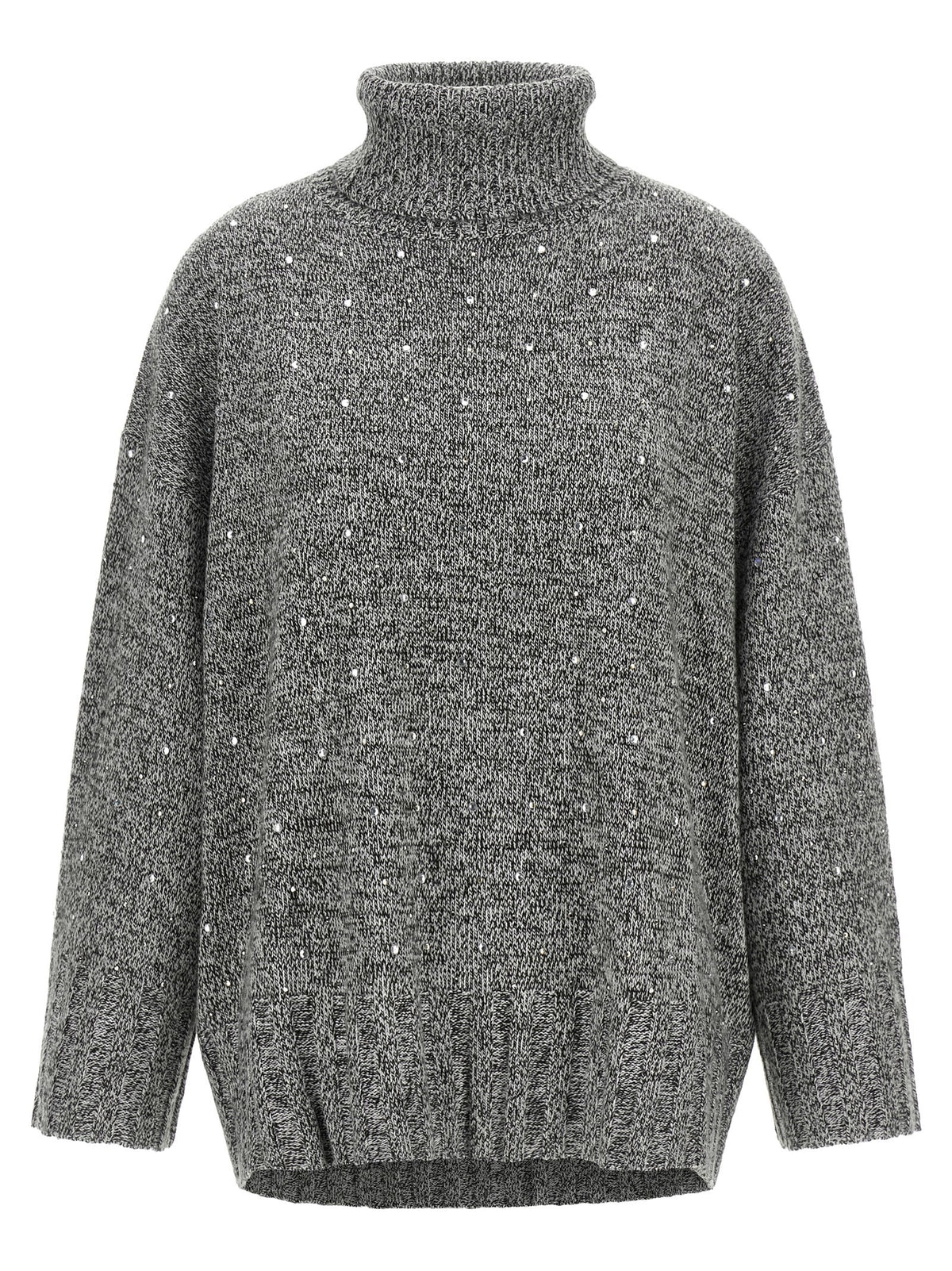 Cardigan gris en polyester PINKO