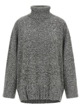 Cardigan gris en polyester PINKO