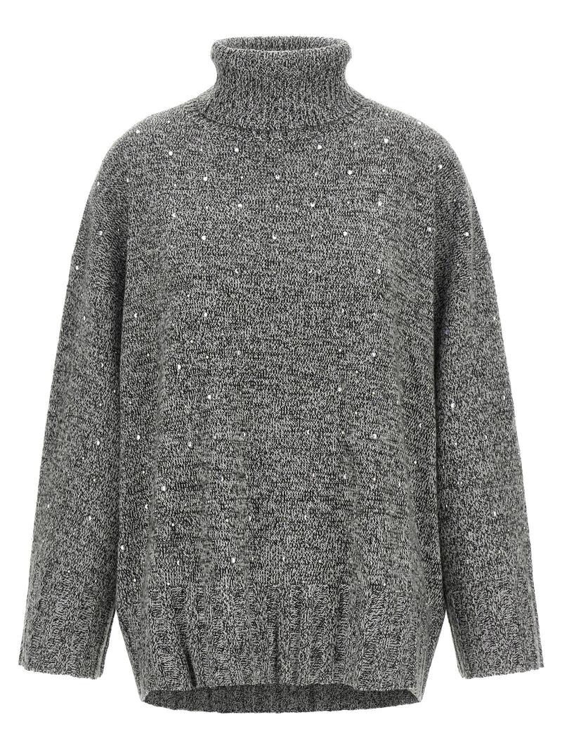 Cardigan gris en polyester PINKO