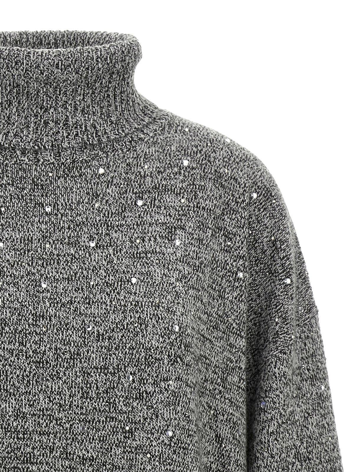 Cardigan gris en polyester PINKO