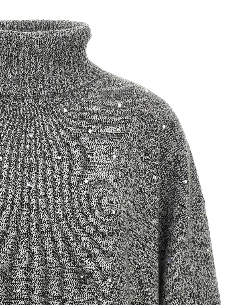 Cardigan gris en polyester PINKO