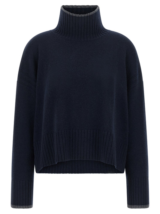 Cardigan en Laine Bleu PINKO