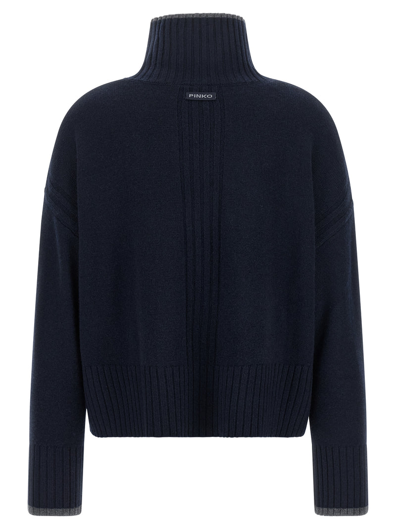 Cardigan en Laine Bleu PINKO