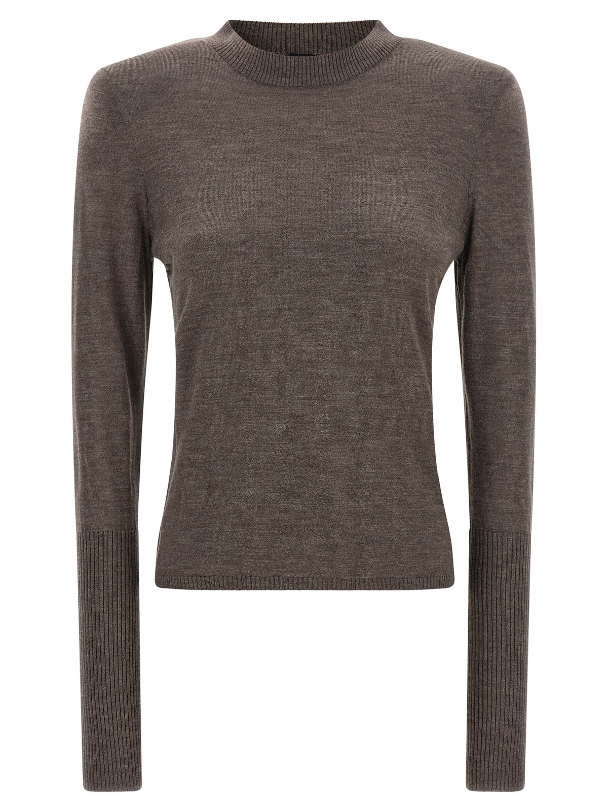 Cardigan en laine marron PINKO