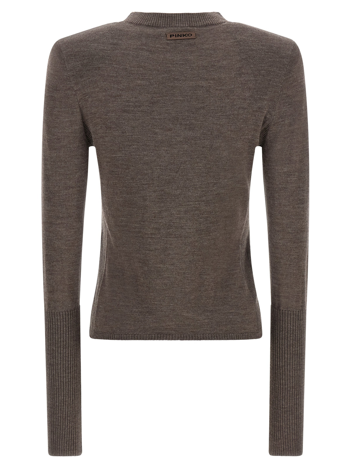 Cardigan en laine marron PINKO