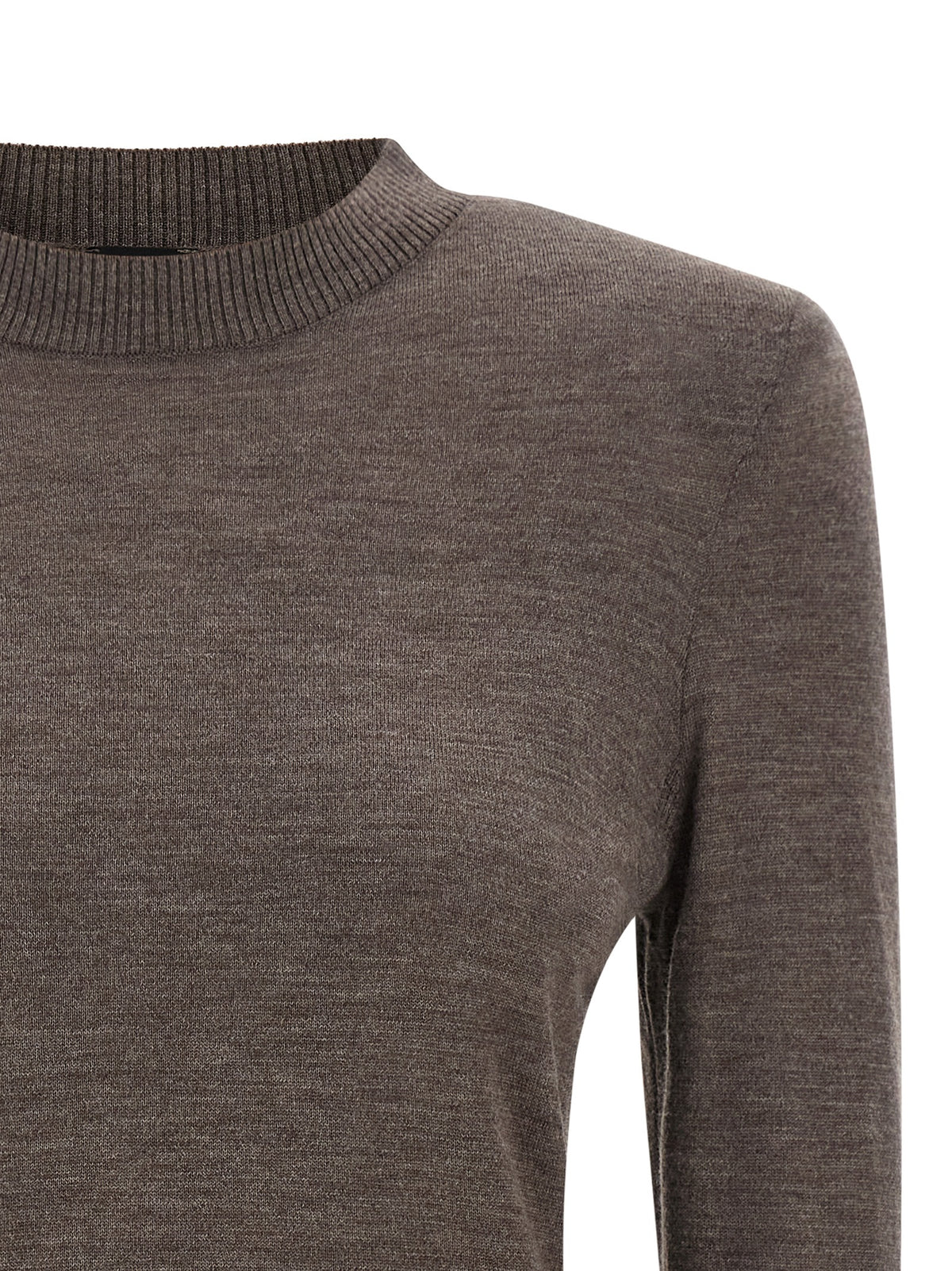 Cardigan en laine marron PINKO