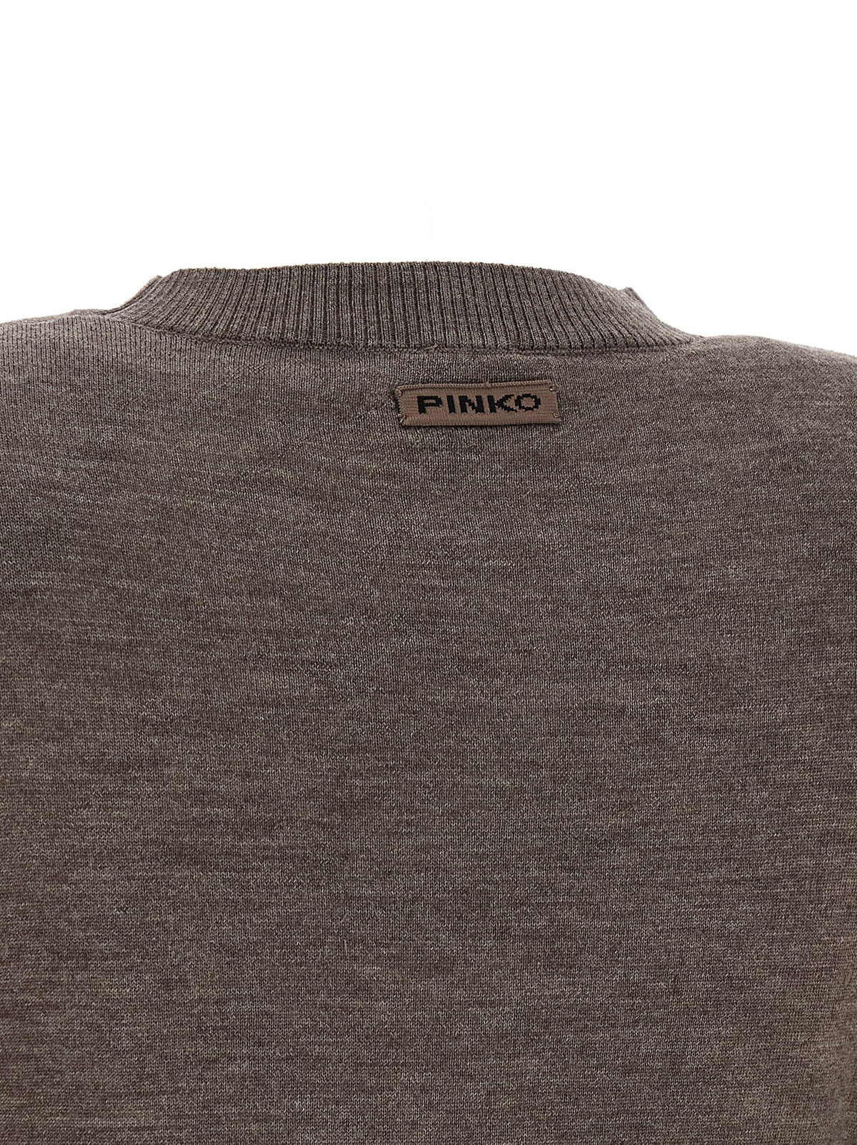 Cardigan en laine marron PINKO