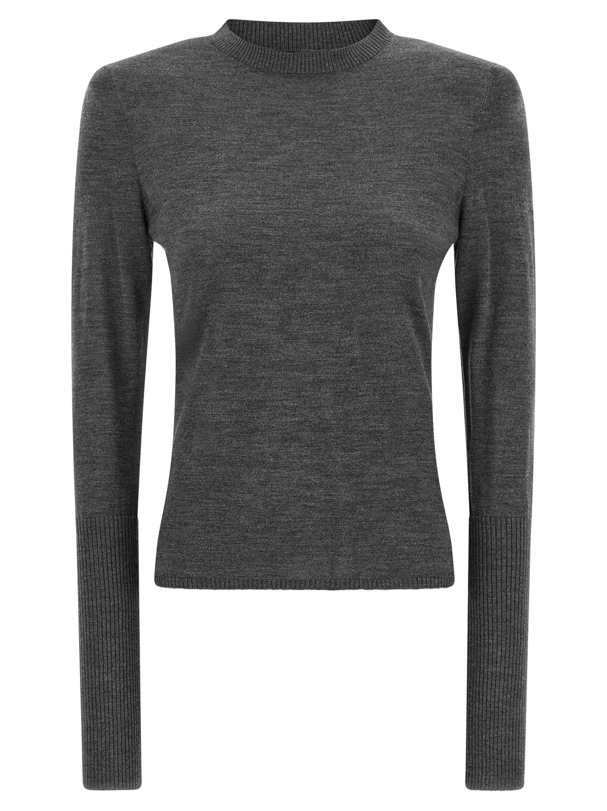 Cardigan en laine gris PINKO