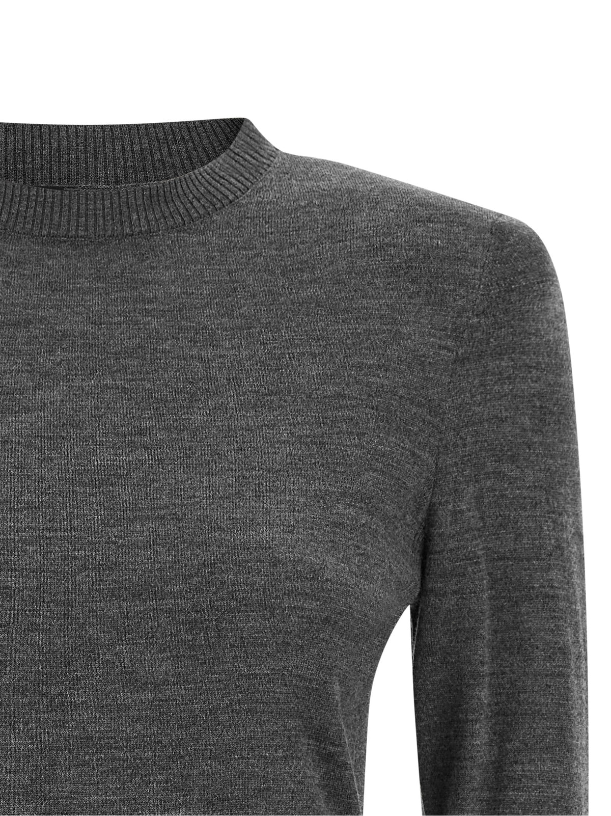 Cardigan en laine gris PINKO
