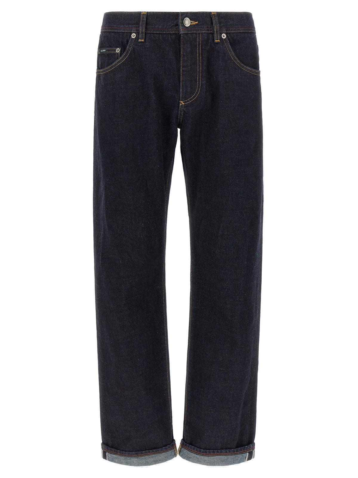 Jean en coton bleu Dolce &amp; Gabbana