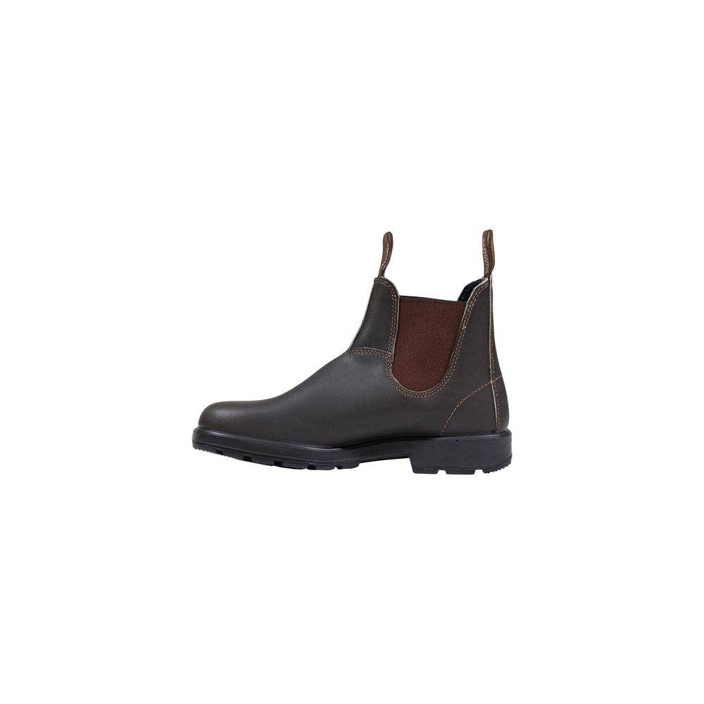Boots Blundstone marron en cuir à la cheville