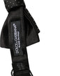Dolce & Gabbana Men Black DG Polka Dot Adjustable Neck Papillon Bow Tie