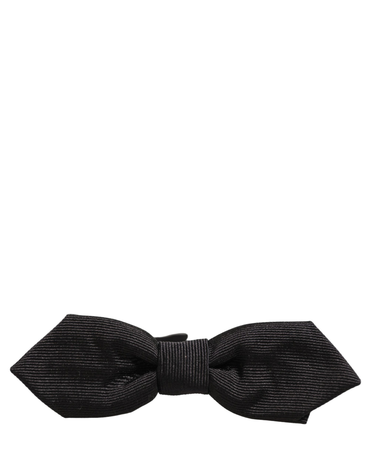 Nœud papillon réglable Dolce & Gabbana Homme Noir 100% Soie