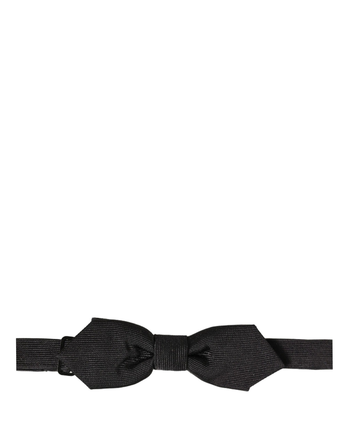 Nœud papillon réglable Dolce & Gabbana Homme Noir 100% Soie