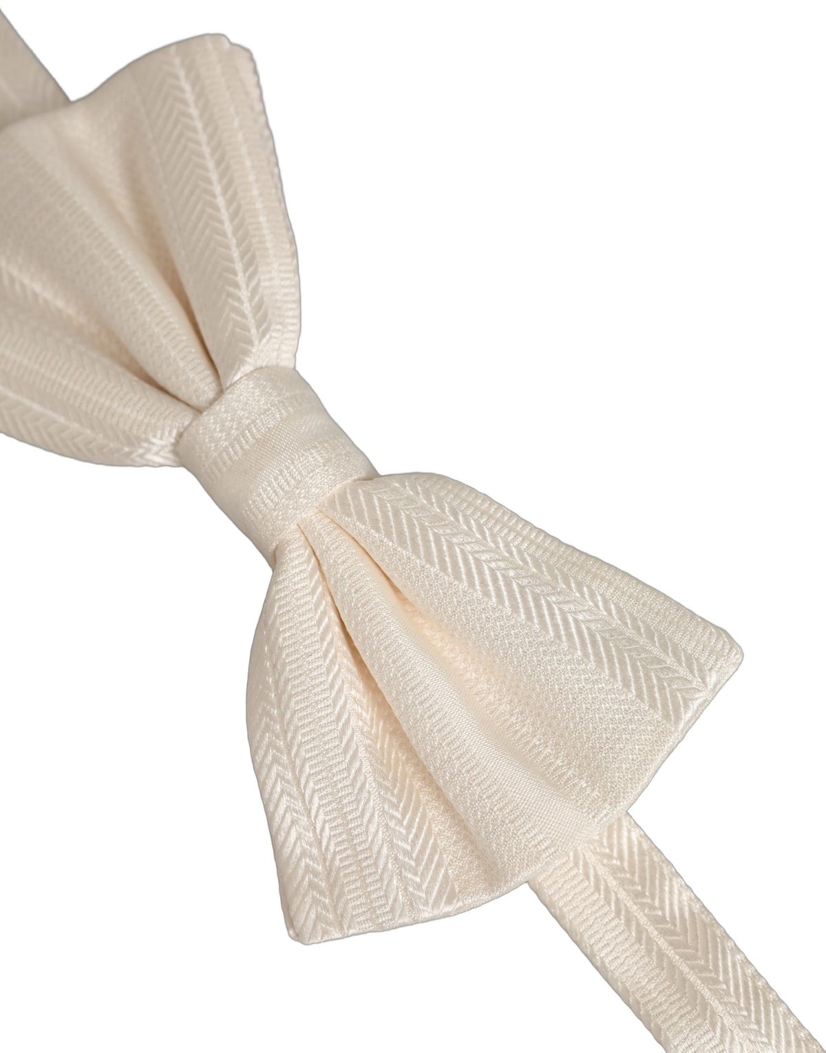 Nœud papillon Dolce & Gabbana pour homme, blanc, 100 % soie, tour de cou réglable
