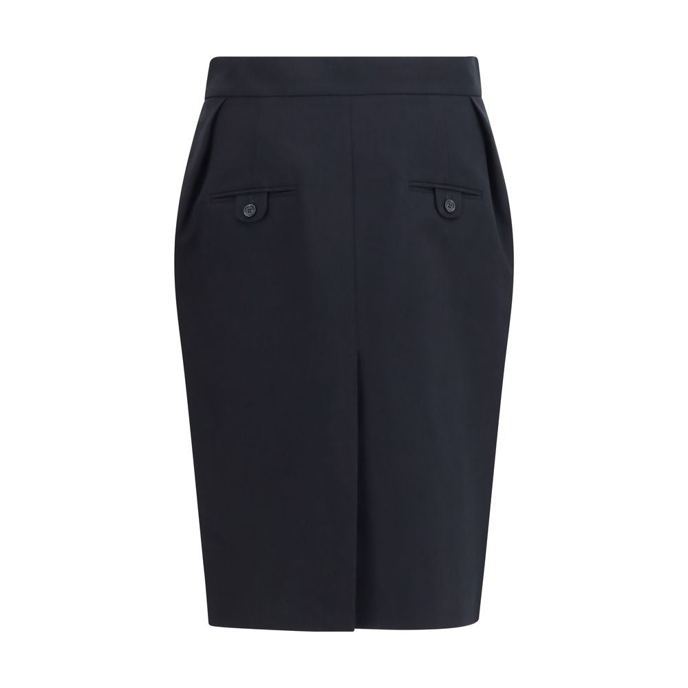 Jupe midi Magda Butrym en coton noir