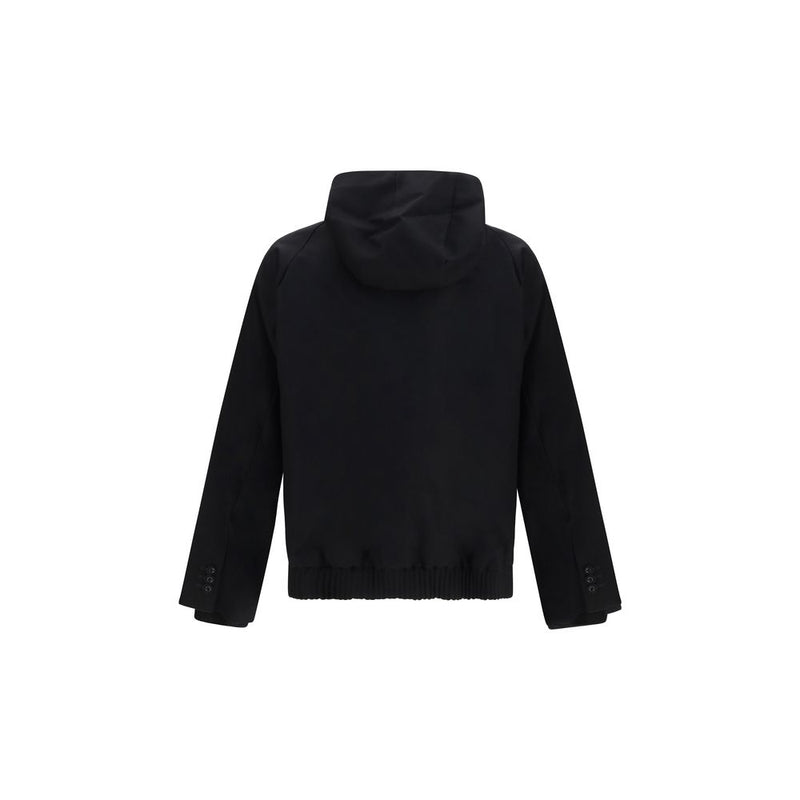 Sweat-shirt Sacai en laine noire Oves Aries