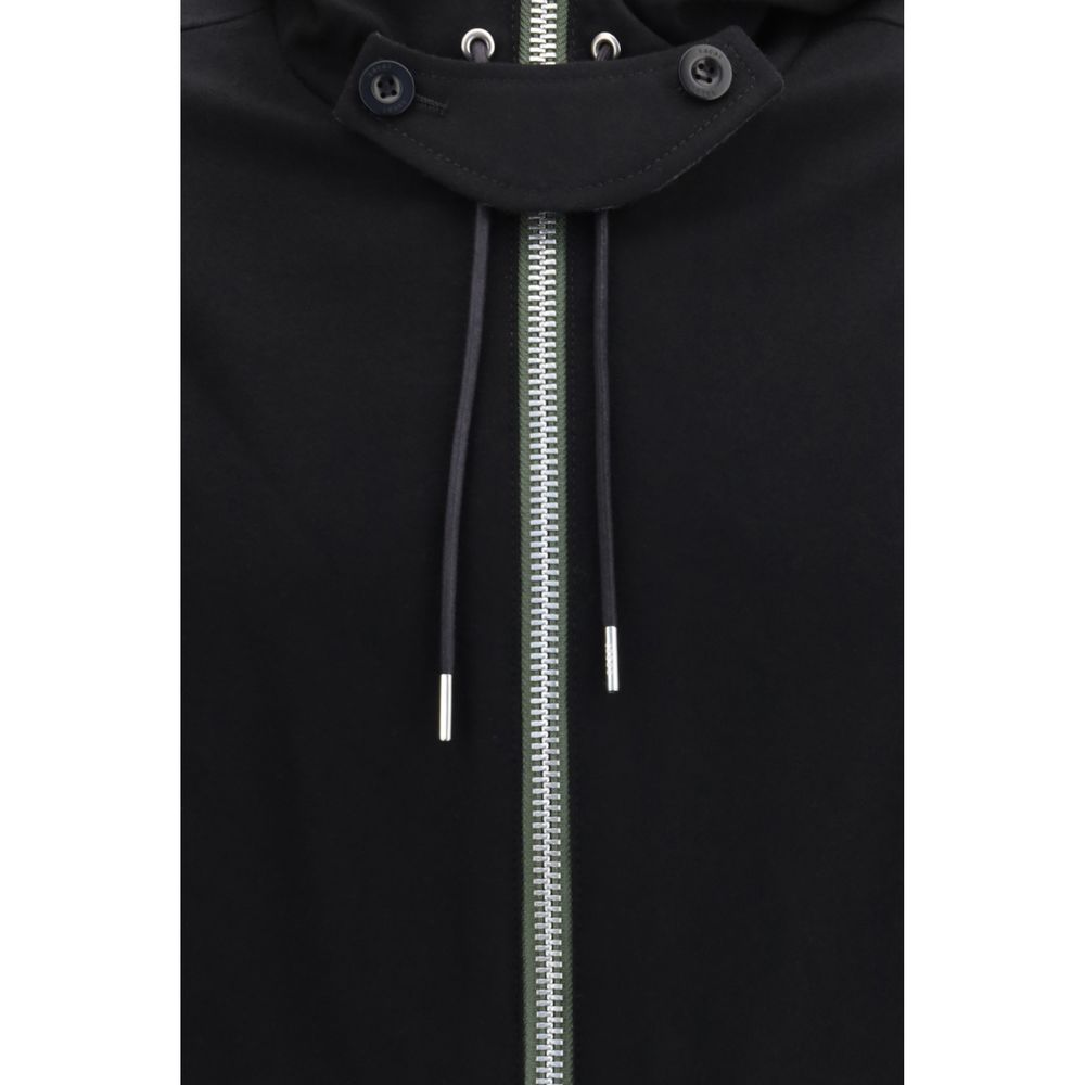 Sweat-shirt Sacai en laine noire Oves Aries