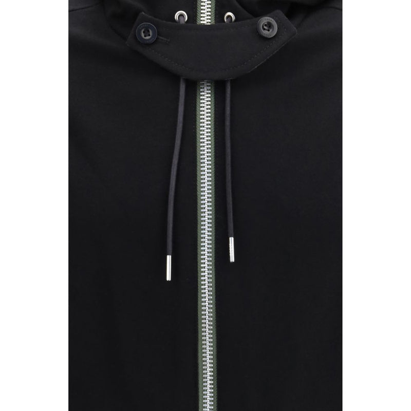 Sweat-shirt Sacai en laine noire Oves Aries
