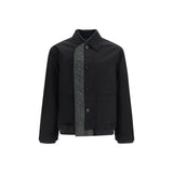 Blouson bomber Sacai noir en nylon