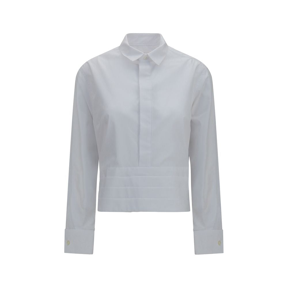 Chemise Sacai en coton blanc