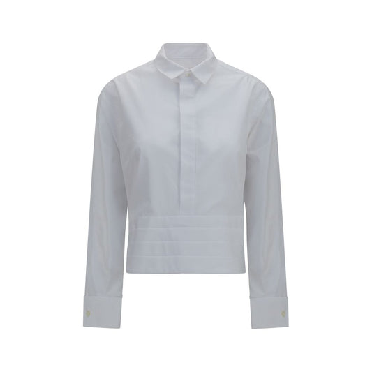 Chemise Sacai en coton blanc
