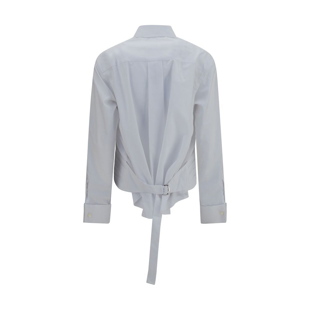Chemise Sacai en coton blanc